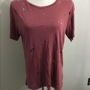 Leibl 38 distressed tee small